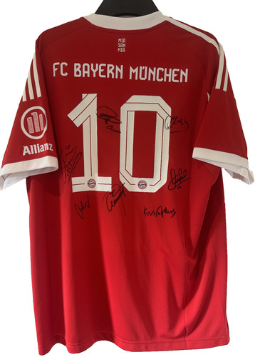 Original signiertes bayern - original,